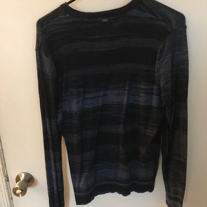 Guess V Neck Sweater - Blue